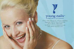Beauty nails promotion posters and billboards
