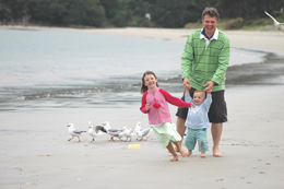 Beach holiday photos