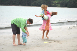 Beach holiday photos
