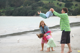 Beach holiday photos